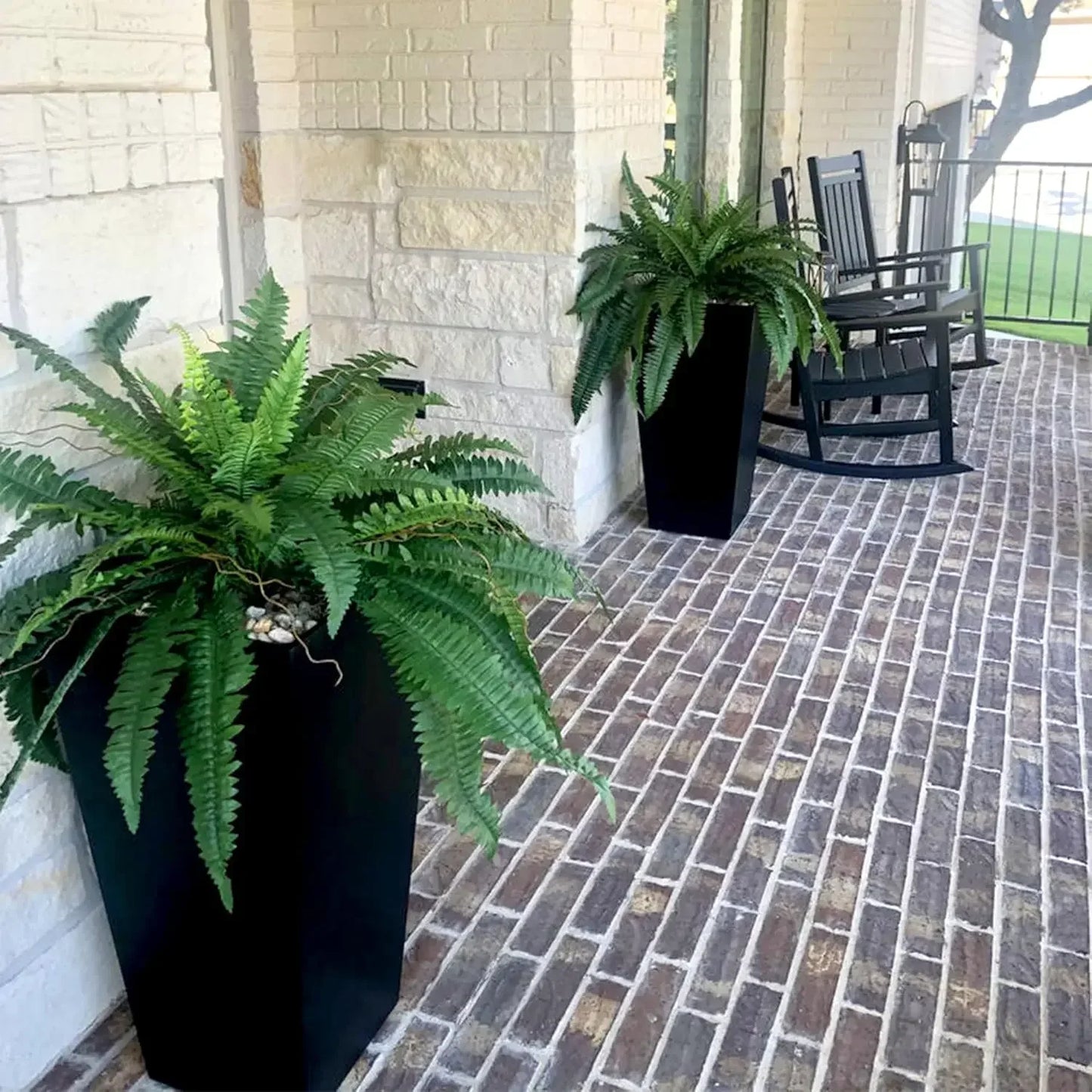 Nearly Natural - Artificial Boston Fern Pair